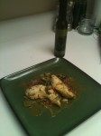 Garlic Chicken Simmered with Zucchini, Tomatoes, and Mushrooms {Gluten-Free}